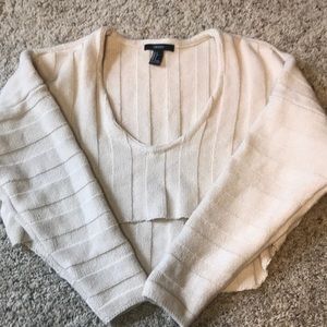 Cropped sweater